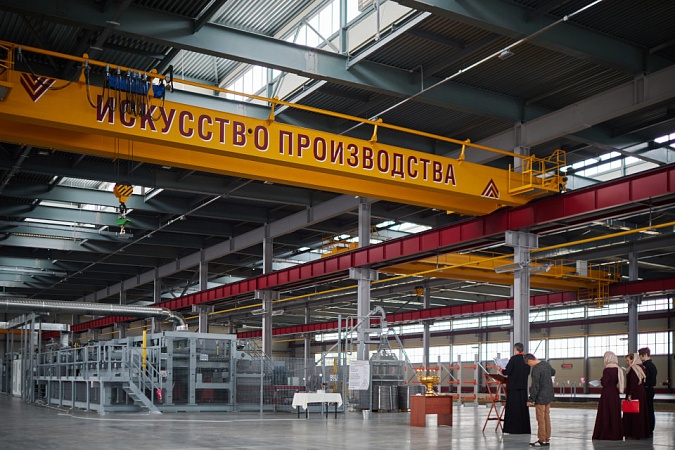 На Верхневолжском СМЦ открылся новый цех по изготовлению сварного настила