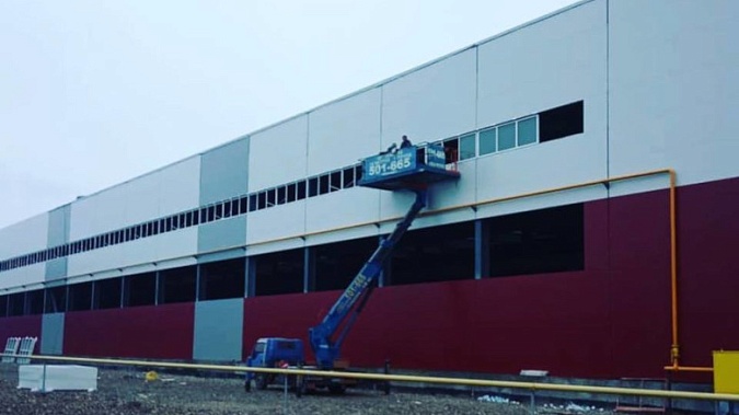 Строительство нового производственного комплекса 12 тыс. м<sup>2</sup>