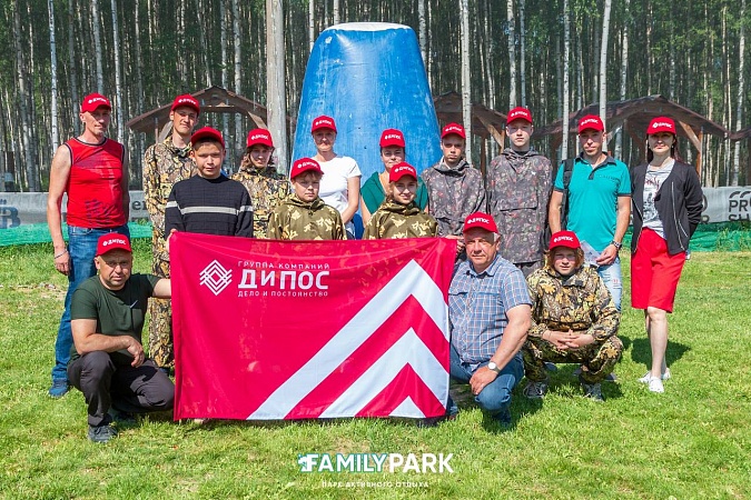 Юные дипосовцы приняли участие в Первенстве г. Иваново по пейнтболу